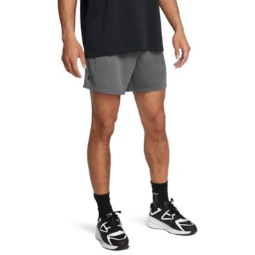 Shorts Under Armour Tech Mesh 6 Pol Masculino - Cinza