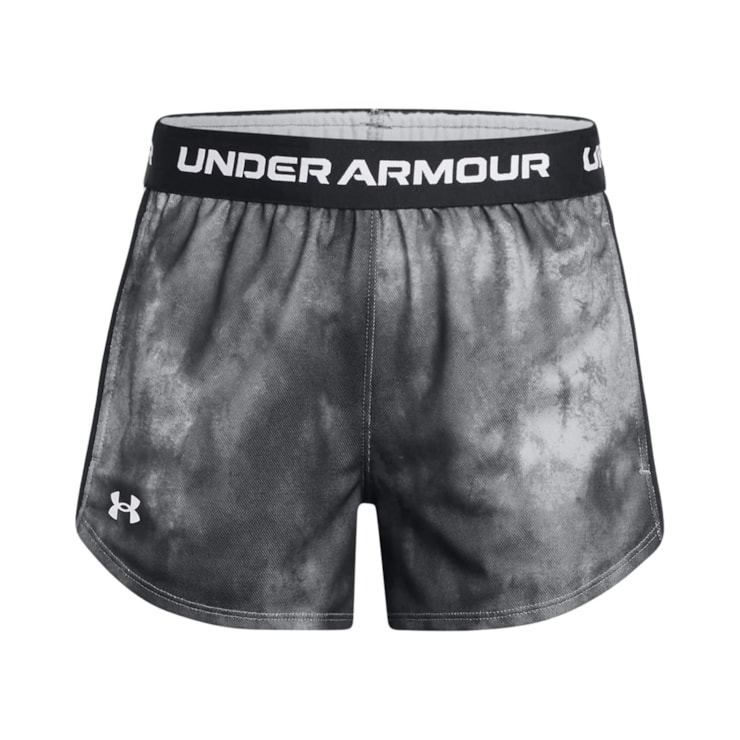 Shorts Under Armour Tech Play Up Infantil - Preto