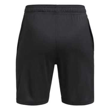 Shorts Under Armour Techwordmark Infantil - Preto