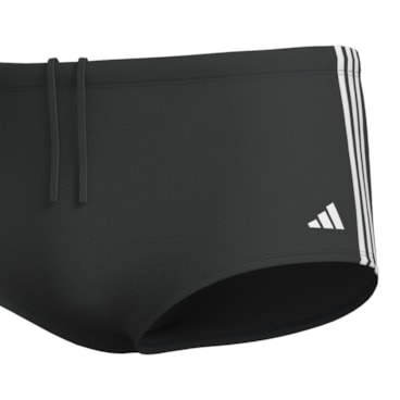 Sunga Adidas 3 Listras Masculina - Grafite