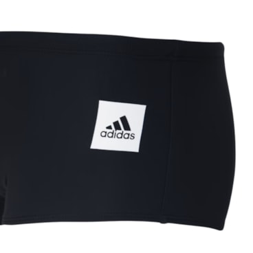 Sunga Adidas Solid Color Masculina - Preta