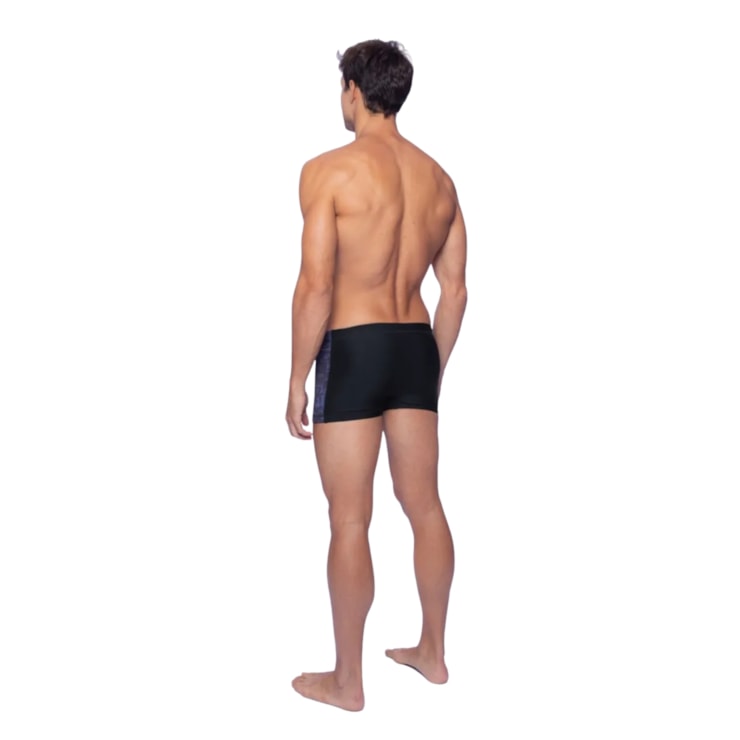 Sunga Boxer Speedo Comunidade Masculina - Preta/Marinho