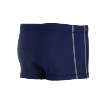 Sunga Boxer Speedo Hidroshort Contrast Masculina - Marinho