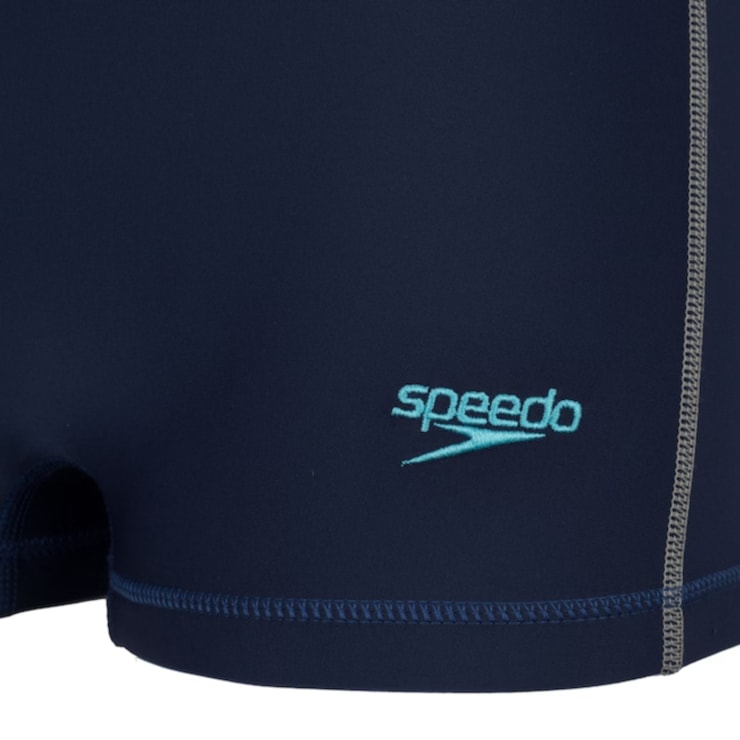 Sunga Boxer Speedo Hidroshort Contrast Masculina - Marinho