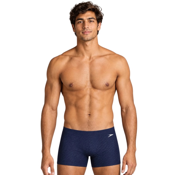 Sunga Boxer Speedo Nocturne Masculina - Azul Noturno