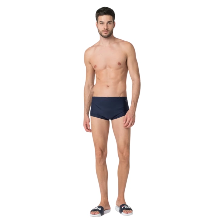 Sunga Fila Basic 18 Ii Masculina - Azul Marinho