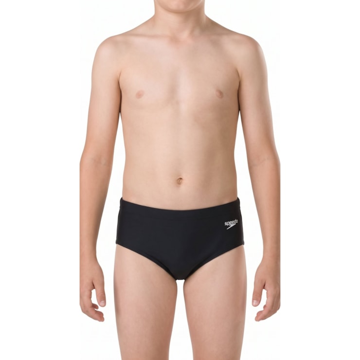 Sunga Speedo Aquaplus Infantil - Preta