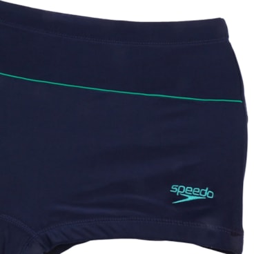 Sunga Speedo Boxer Line Masculina - Azul/Verde