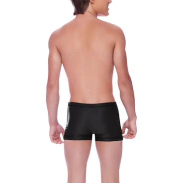 Sunga Speedo Boxer Net Infantil - Preta