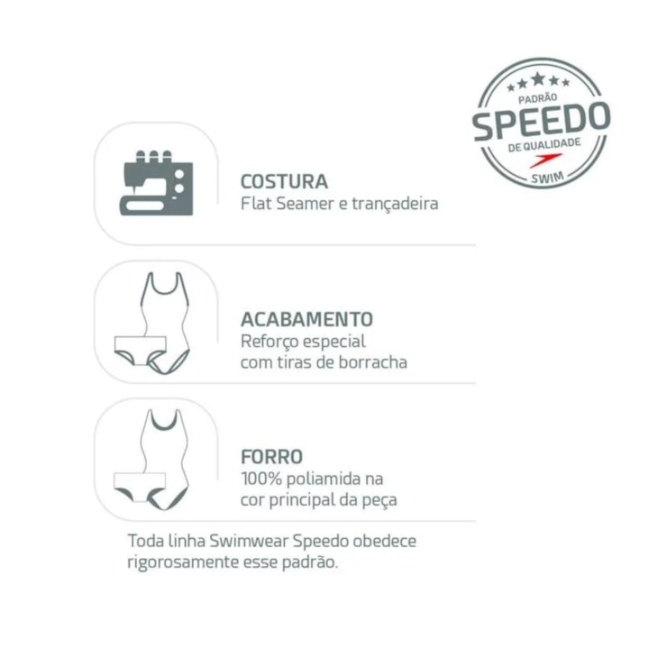 Sunga Speedo Hidroshort Solid Infantil - Preta