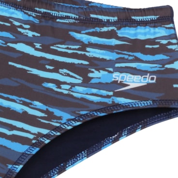 Sunga Speedo Tradicional Choice Infantil - Azul