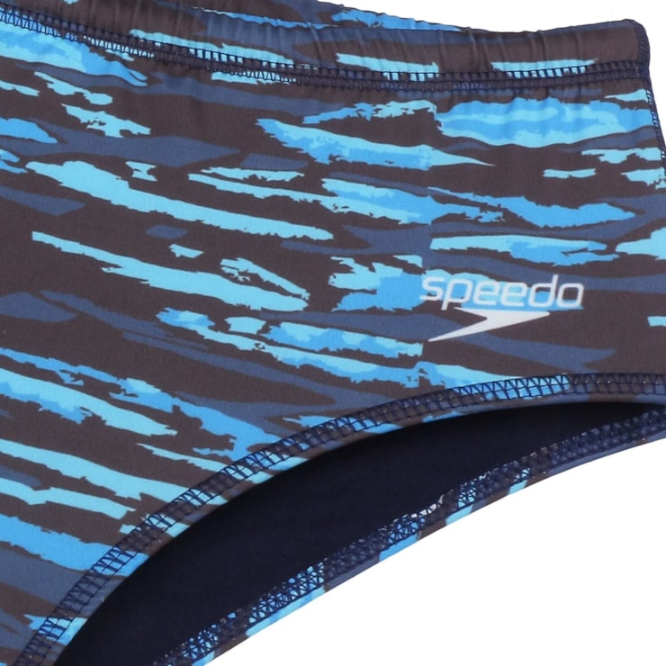 Sunga Speedo Tradicional Choice Infantil - Azul