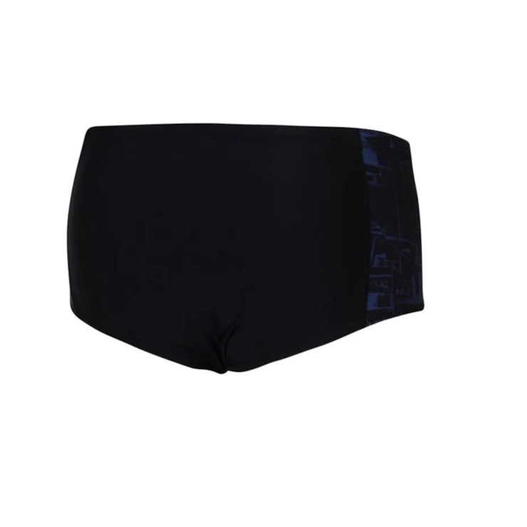Sunga Speedo Tradicional Comunidade Masculina - Preta/Azul