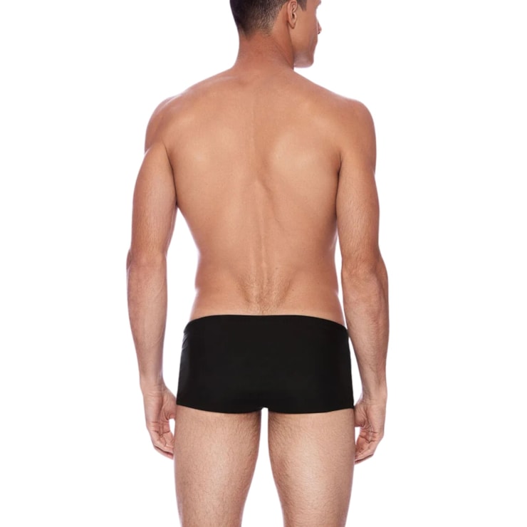 Sunga Speedo Tradicional Line Masculina - Preta/Amarela