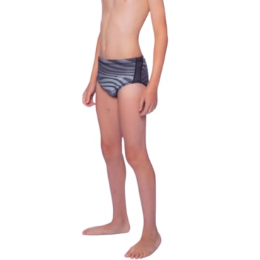 Sunga Speedo Tradicional Maré Infantil - Preta