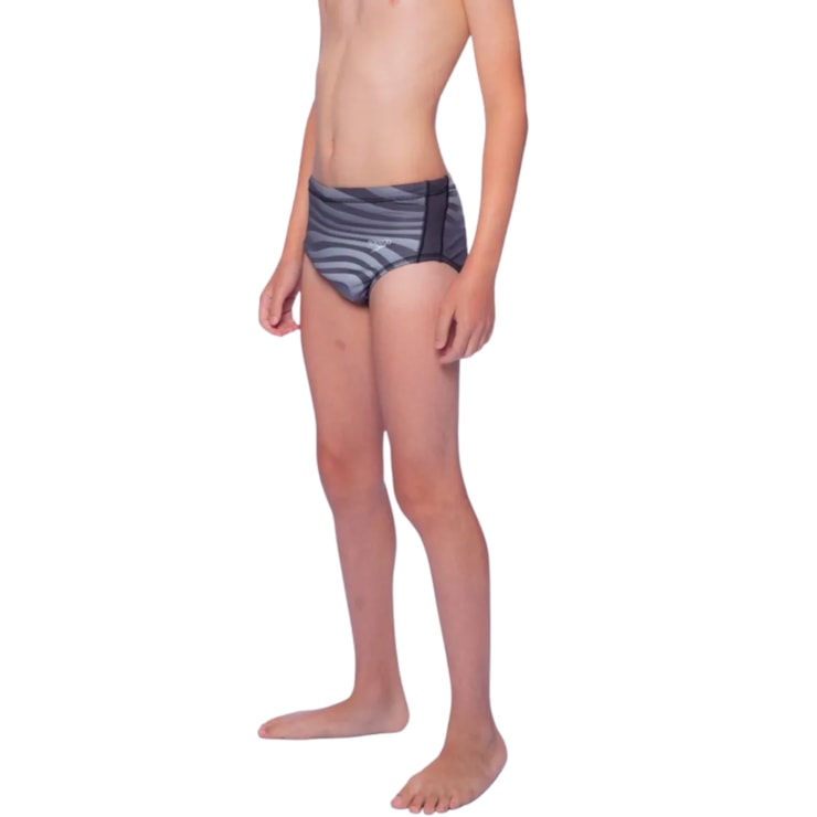 Sunga Speedo Tradicional Maré Infantil - Preta