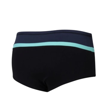Sunga Speedo Tradicional Recorte Masculina - Preta/Verde