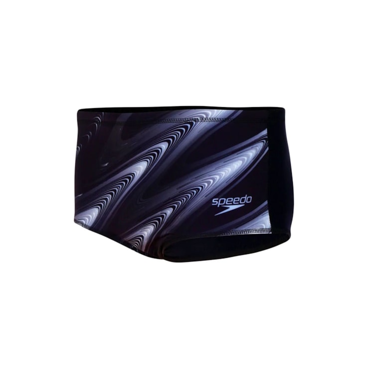 Sunga Speedo Tradicional Vibrant Masculina - Preta Chumbo