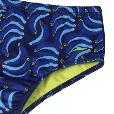 Sunga Tradicional Speedo Banana Infantil - Azul