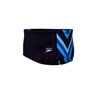 Sunga Tradicional Speedo Chevron Masculina - Preta