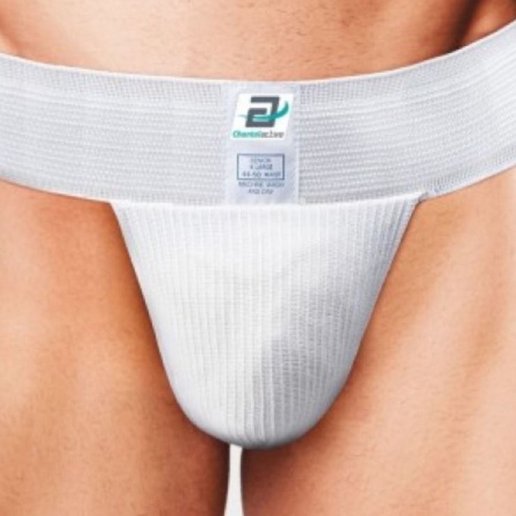 Suporte Chantal Atletico Elástico Masculino - Branco