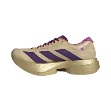 Tênis Adidas Adizero Adios Pro 4 Feminino - Bege/Roxo