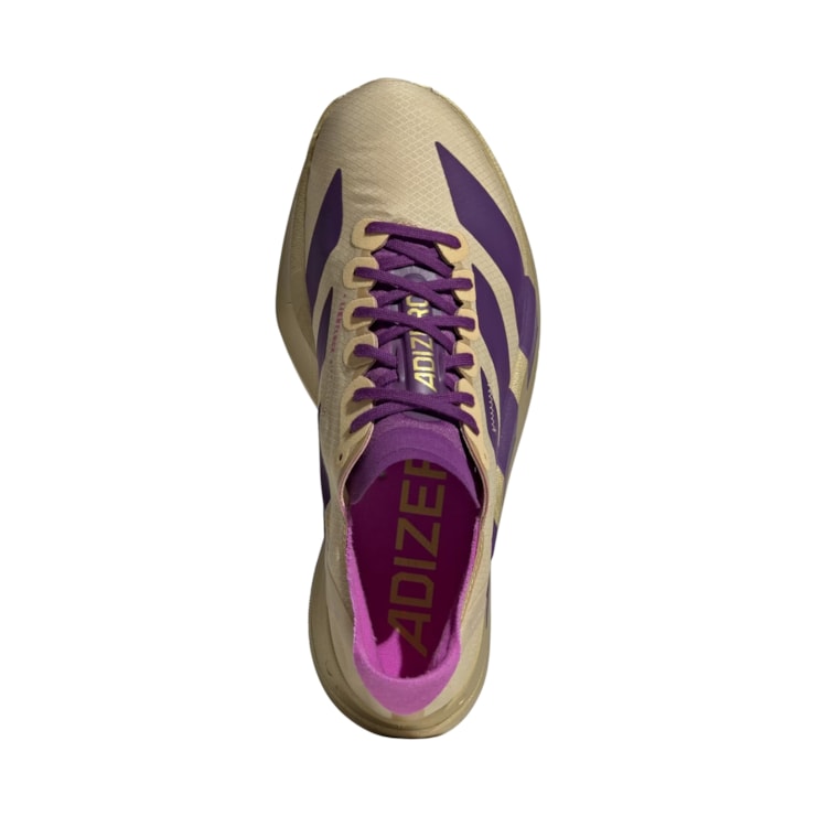 Tênis Adidas Adizero Adios Pro 4 Feminino - Bege/Roxo