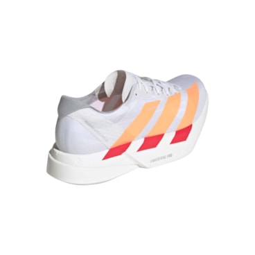 Tênis Adidas Adizero Adios Pro 4 Feminino - Branco/Laranja