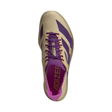 Tênis Adidas Adizero Adios Pro 4 Masculino - Bege/Roxo