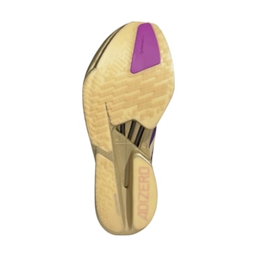 Tênis Adidas Adizero Adios Pro 4 Masculino - Bege/Roxo