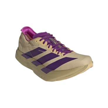 Tênis Adidas Adizero Adios Pro 4 Masculino - Bege/Roxo