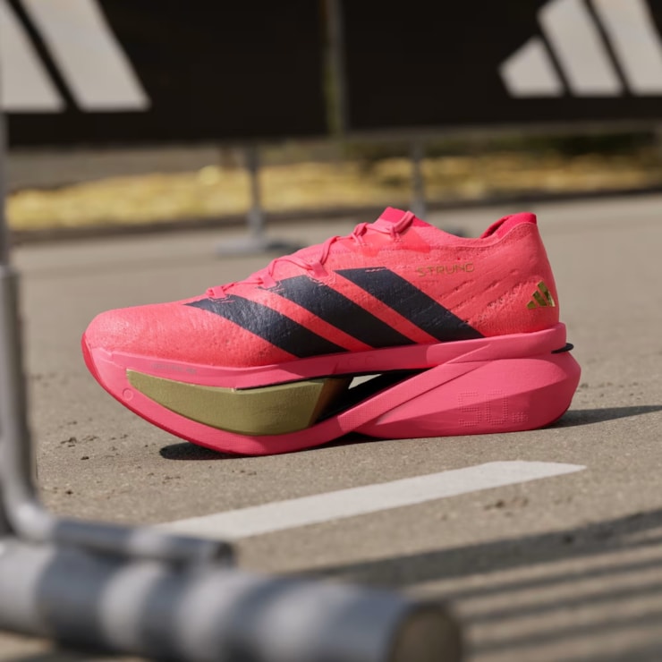 Tênis Adidas Adizero Prime X3 Strung Unissex - Rosa