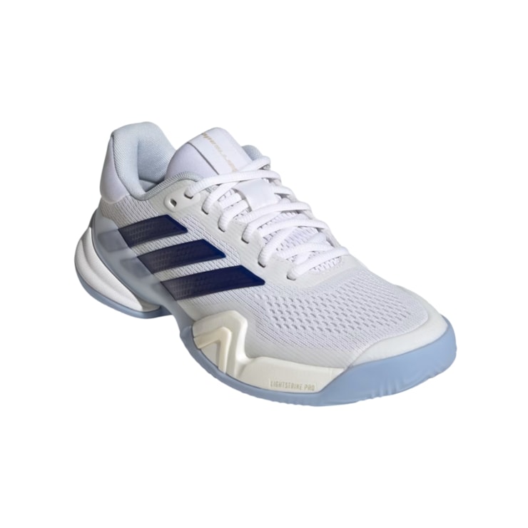 Tênis Adidas Barricade 14 Saibro Feminino - Branco