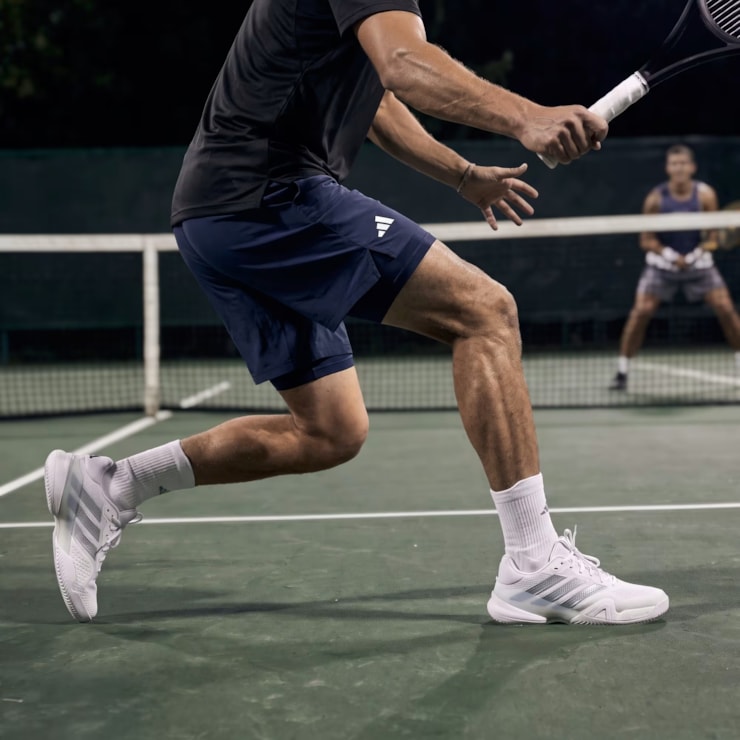 Tênis Adidas Barricade 14 Saibro Masculino - Branco