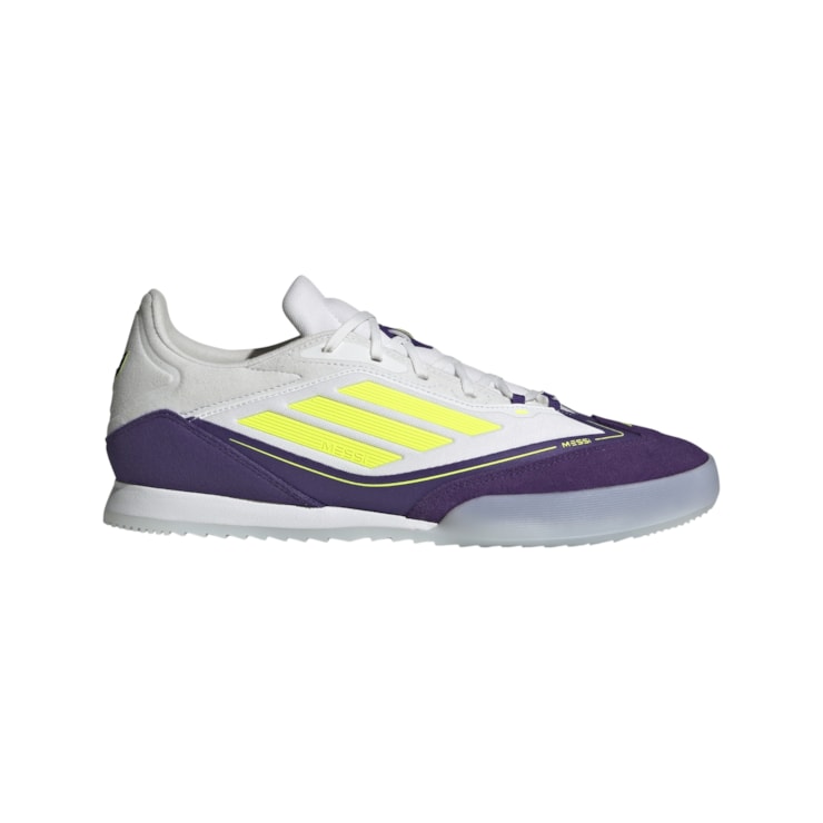 Tênis Adidas F50 Messi Freestyle Masculino - Branco/Roxo