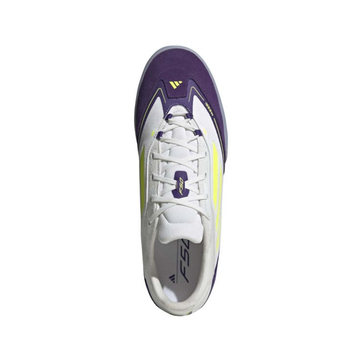 Tênis Adidas F50 Messi Freestyle Masculino - Branco/Roxo