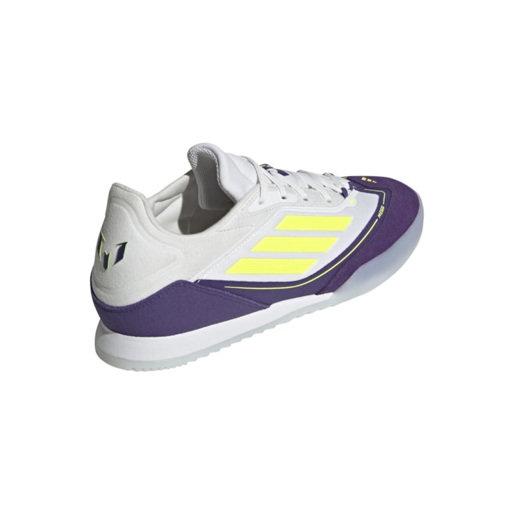 Tênis Adidas F50 Messi Freestyle Masculino - Branco/Roxo