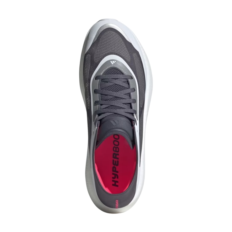 Tênis Adidas Hyperboost Run Masculino - Branco/Cinza
