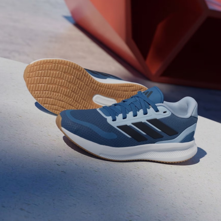 Tênis Adidas Runfalcon 5 Infantil - Azul