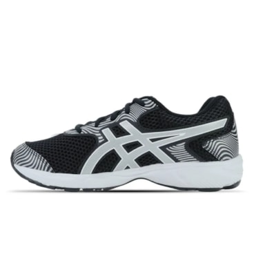 Tênis Asics Buzz 4 Infantil - Preto/Cinza
