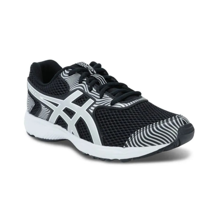 Tênis Asics Buzz 4 Infantil - Preto/Cinza