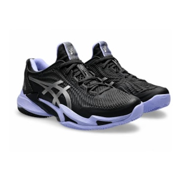 Tênis Asics Court FF 3 Saibro Night Energy Masculino - Preto/Lilás