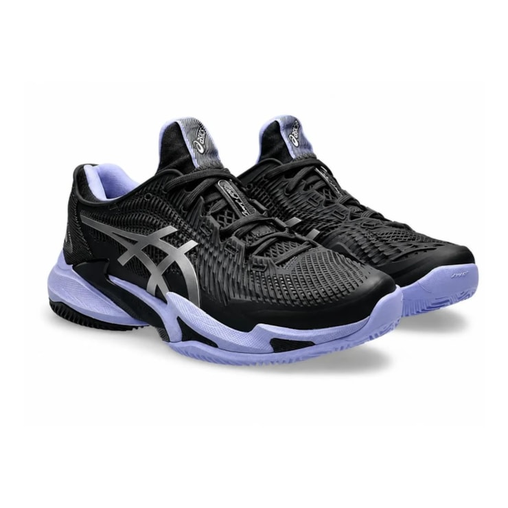 Tênis Asics Court FF 3 Saibro Night Energy Masculino - Preto/Lilás