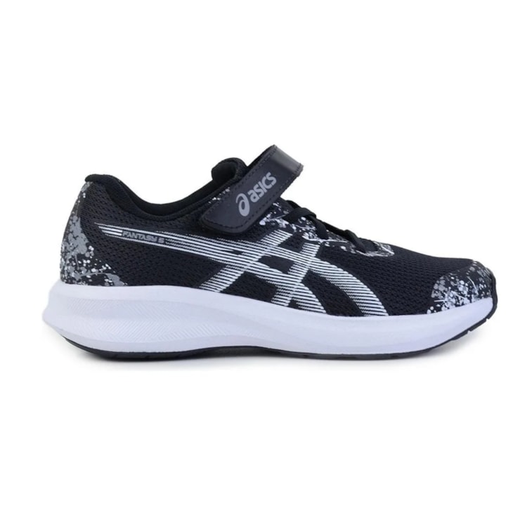 Tênis Asics Fantasy 5 PS Infantil - Preto/Branco