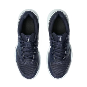 Tênis Asics Gel-Dedicate 8 Quadra Rápida Feminino - Marinho/Branco