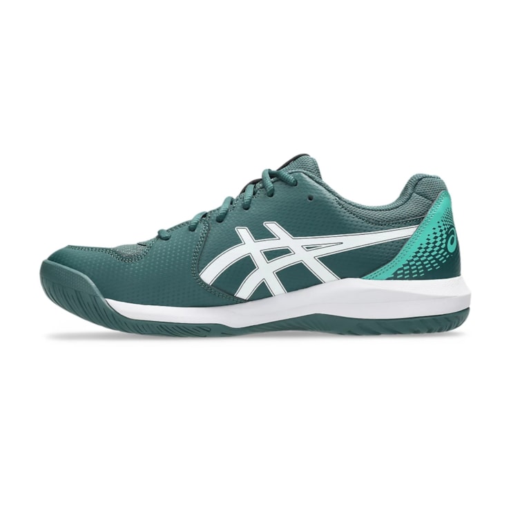 Tênis Asics Gel-Dedicate 8 Quadra Rápida Masculino - Verde