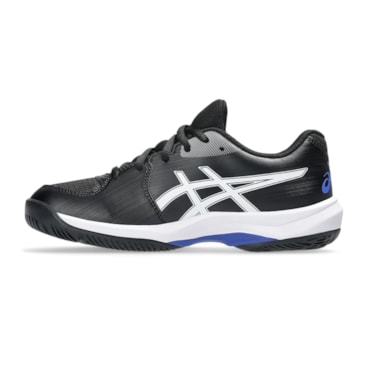 Tênis Asics Gel-Game Quadra Rápida Grade School Infantil - Preto/Branco