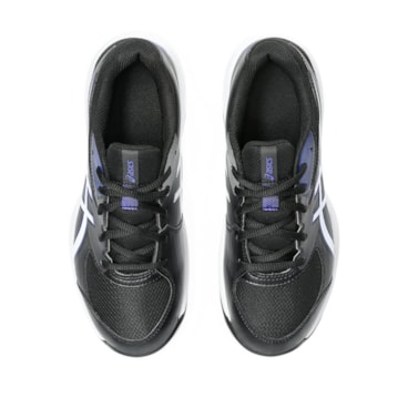 Tênis Asics Gel-Game Quadra Rápida Grade School Infantil - Preto/Branco