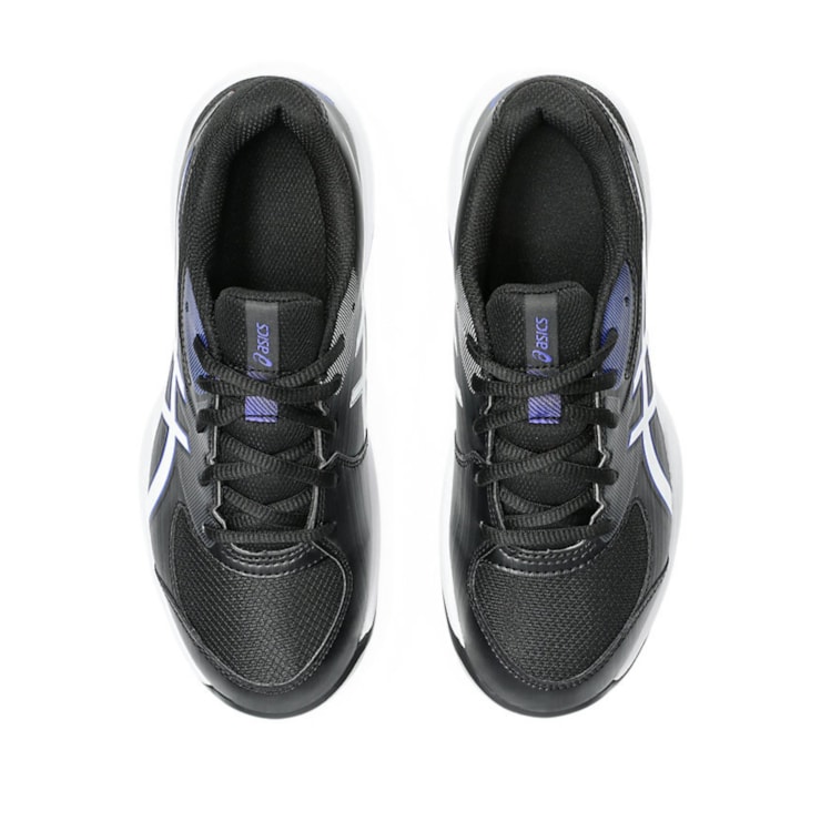 Tênis Asics Gel-Game Quadra Rápida Grade School Infantil - Preto/Branco