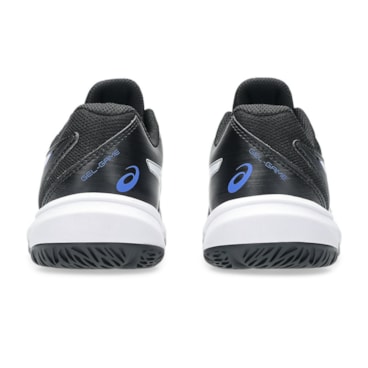Tênis Asics Gel-Game Quadra Rápida Grade School Infantil - Preto/Branco